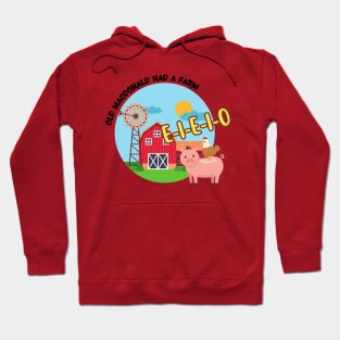 Little Farm E I E I O Hoodie